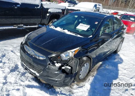 2017 Hyundai Accent Se from USA, damaged, VIN KMHCT4AE6HU327704